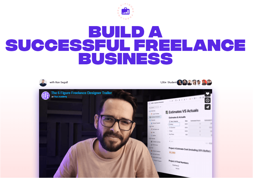Скачать Постройте успешный бизнес на фрилансе - flux-academy (2022)